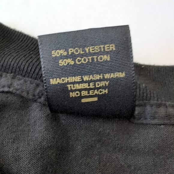 Vintage 1988 Harley Davidson 3D Emblem T Shirt XL 80s Panhead Fever Oklahoma - Picture 10 of 10